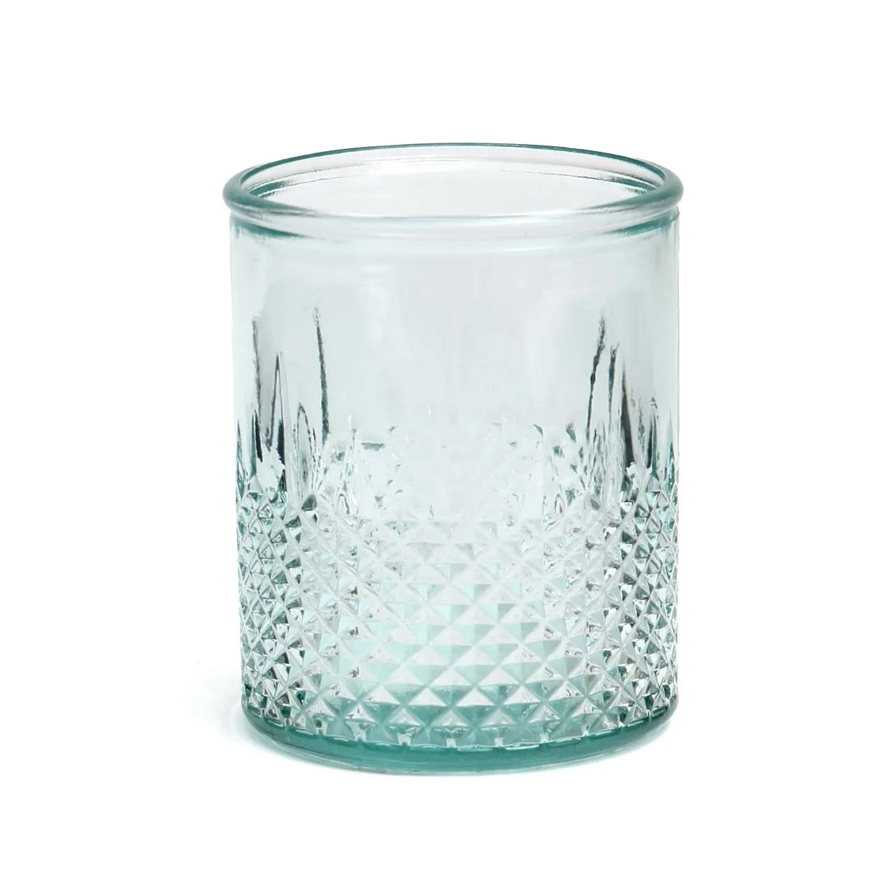 The Zuanshí Glass - Blue - S in glass — handmade luxury water glass curated by Laiyahome — view 3