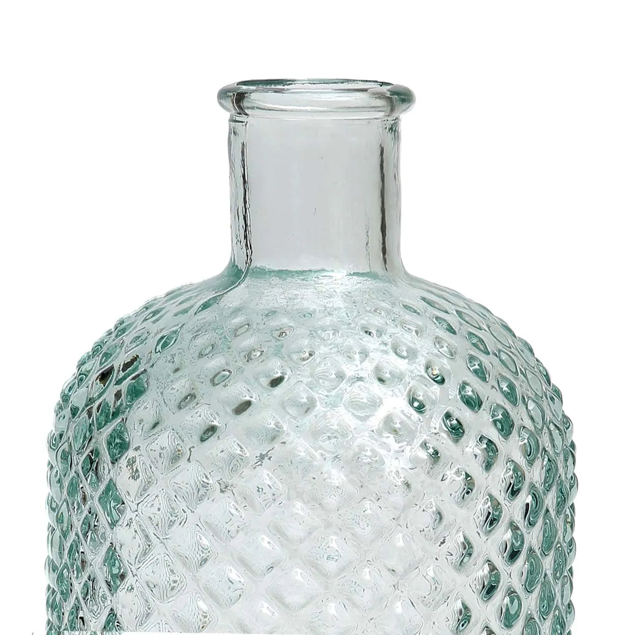 The Zuanshí Bottle - Blue - M in glass — handmade luxury glass jar curated by Laiyahome — view 4