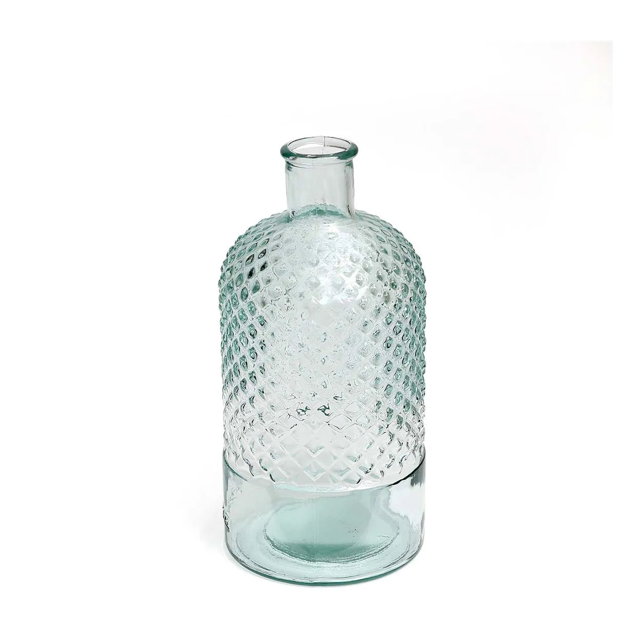 The Zuanshí Bottle - Blue - S in glass — handmade luxury glass jar curated by Laiyahome — view 3