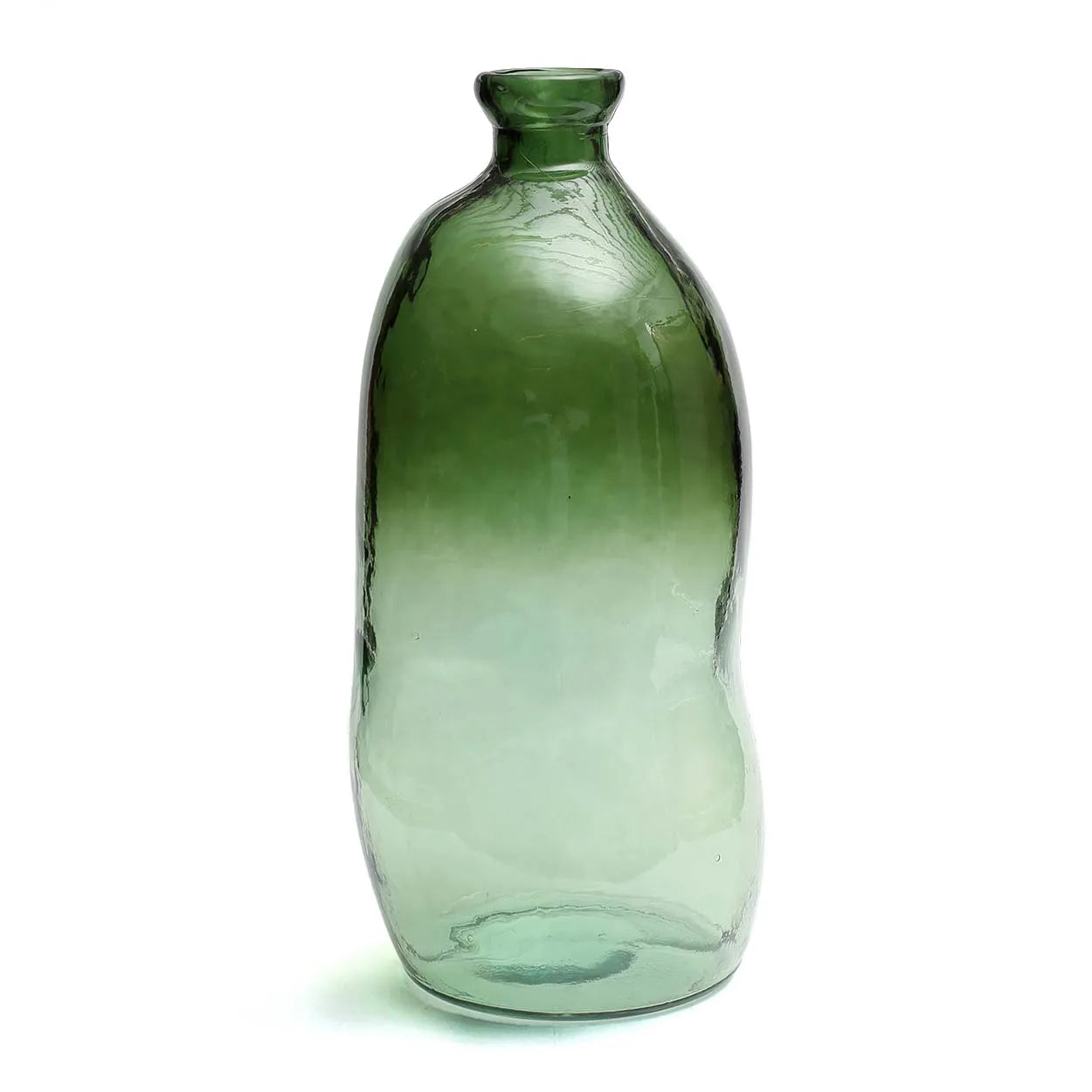 The Jinsuo Vase - Green in glass — handmade luxury vase curated by Laiyahome — view 3