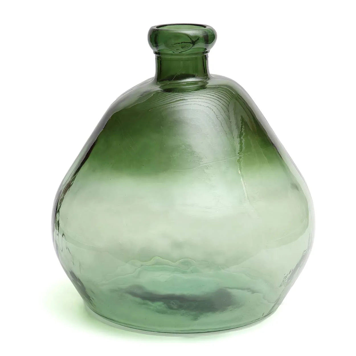 The Bolai Vase - Green in glass — handmade luxury vase curated by Laiyahome — view 3