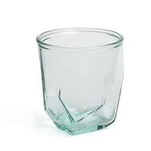 The Origami Glass - Blue in glass — handmade luxury water glass curated by Laiyahome — view 3
