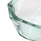 The Origami Bowl - Blue - M in glass — handmade luxury bowl curated by Laiyahome — view 4