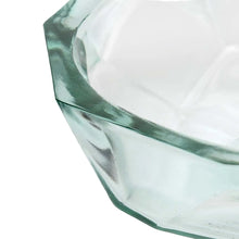 The Origami Bowl - Blue - M in glass — handmade luxury bowl curated by Laiyahome — view 4