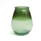 The Qiezi Vase - Green - M in glass — handmade luxury vase curated by Laiyahome