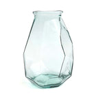 The Long Origami Vase - Blue in glass — handmade luxury vase curated by Laiyahome — view 3
