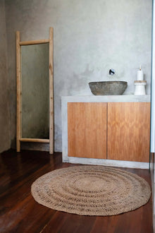 The Seagrass Carpet - Natural - 100 in seagrass — handmade luxury area rug curated by Laiyahome — view 4