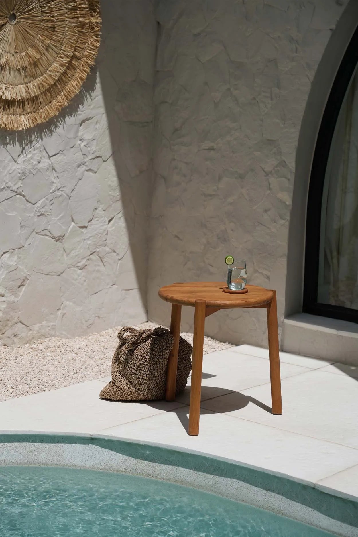 The Island Tote - Natural in seagrass — handmade luxury shoulder bag curated by Laiyahome — view 2