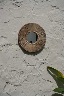 The Alang Alang Mirror - Natural - M in grass — handmade luxury wall mirror curated by Laiyahome — view 4