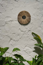 The Alang Alang Mirror - Natural - S in grass — handmade luxury wall mirror curated by Laiyahome — view 4