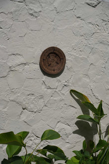 The Jasmine Plate - Brown - S in rattan — handmade luxury wall decoration curated by Laiyahome — view 4