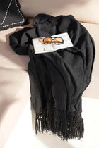 The Gypsy Bed Throw - Black in cotton — handmade luxury throw blanket curated by Laiyahome — view 4