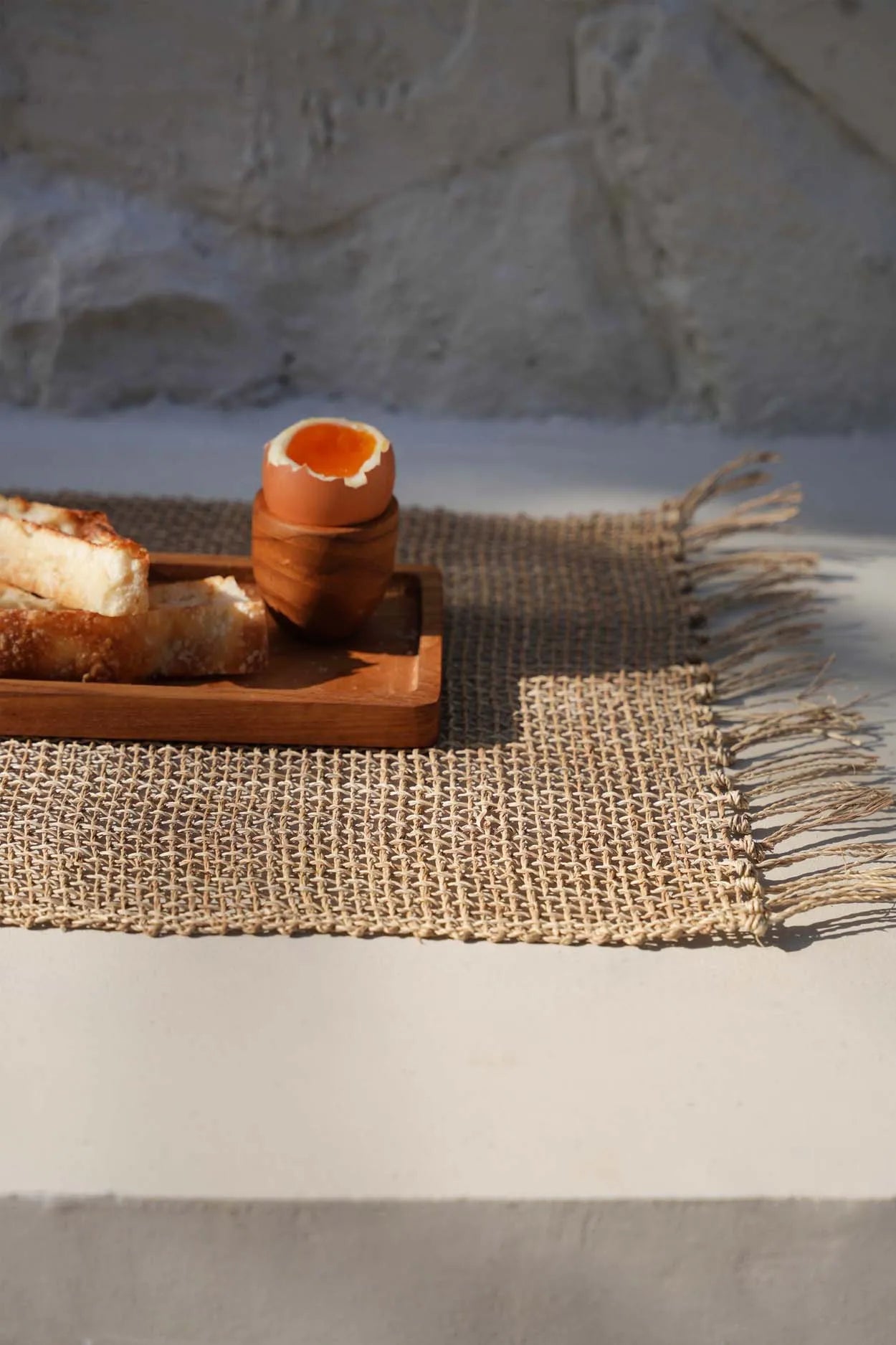 The Teak Root Egg Cup in wood — handmade luxury cup curated by Laiyahome — view 4