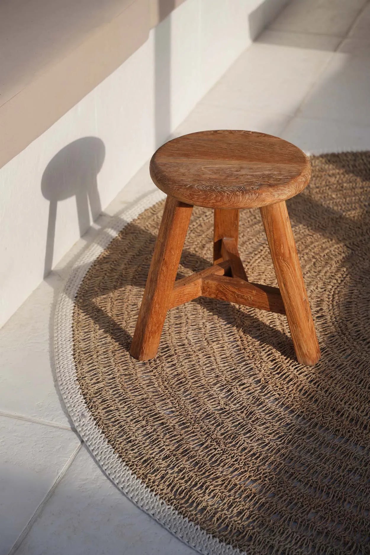 The Noguchi Stool in wood — handmade luxury stool curated by Laiyahome — view 4