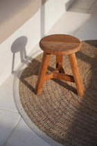 The Noguchi Stool in wood — handmade luxury stool curated by Laiyahome — view 4