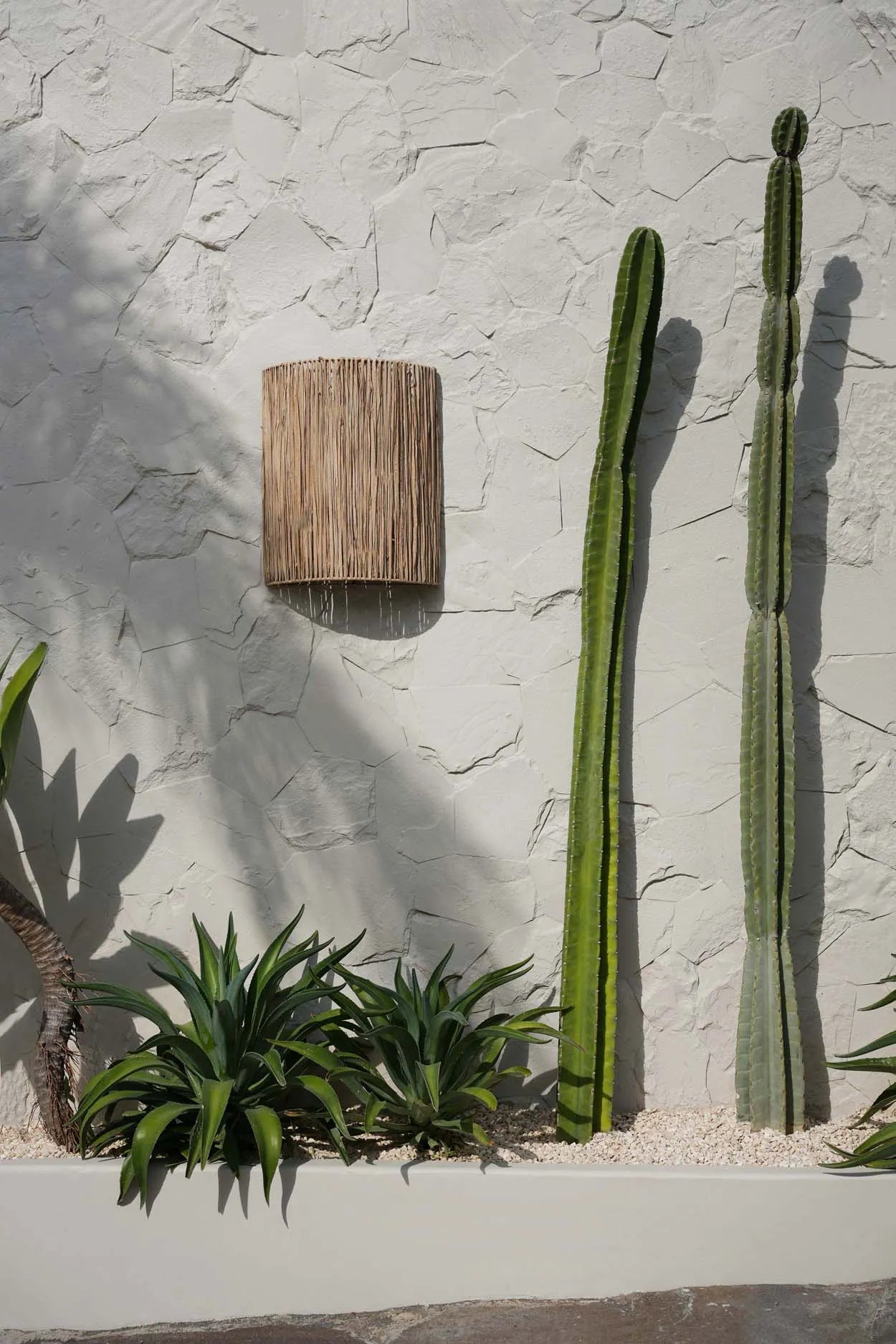 The Kohei Wall Applique - Natural in sisal — handmade luxury wall light curated by Laiyahome — view 4