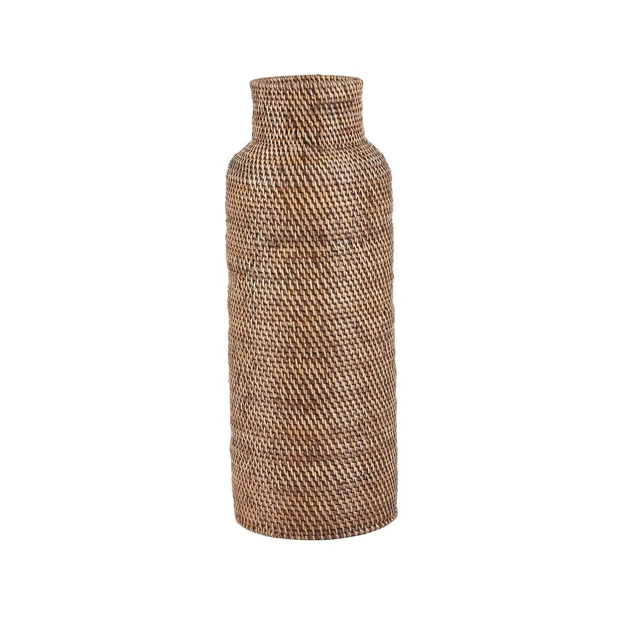 The Colonial Umbrella Basket - Natural Brown in rattan — handmade luxury storage basket curated by Laiyahome