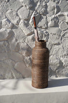 The Colonial Umbrella Basket - Natural Brown in rattan — handmade luxury storage basket curated by Laiyahome — view 2