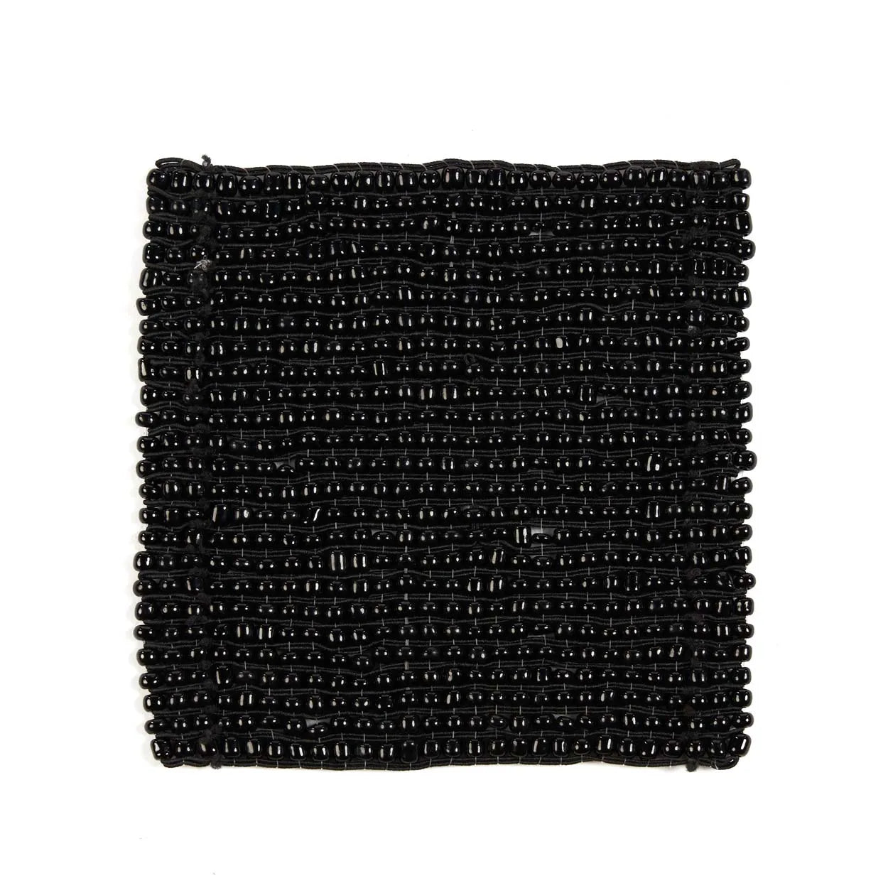 The Perles Coaster - Black in plastic — handmade luxury coaster curated by Laiyahome — view 3