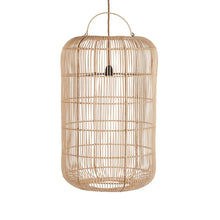 The Bozelo Pendant - Natural - L in rattan — handmade luxury pendant lamp curated by Laiyahome — view 3