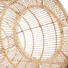 The Bozelo Pendant - Natural - L in rattan — handmade luxury pendant lamp curated by Laiyahome — view 4
