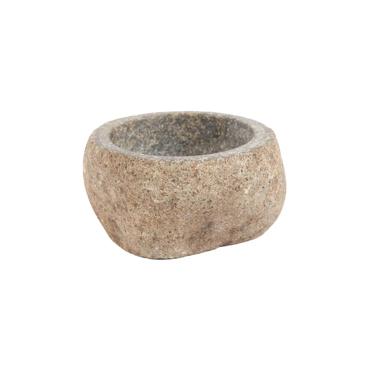 The River Stone Bowl - Black - S in stone — handmade luxury bowl curated by Laiyahome — view 3