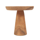 The Titik Cake Dish - Natural in wood — handmade luxury cake stand curated by Laiyahome — view 4