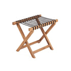 The Luggage Rack - Natural - M in wood — handmade luxury clothing rack curated by Laiyahome