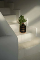 The Whoopy Vase - Black Natural - L in terracotta — handmade luxury vase curated by Laiyahome — view 4
