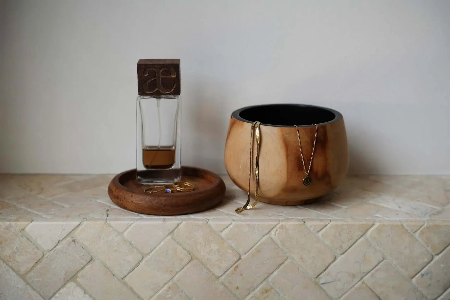 The Bondi Bowl in wood — handmade luxury bowl curated by Laiyahome — view 4
