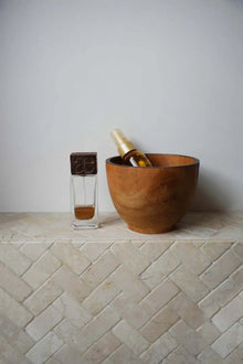 The Bondi Candy Bowl in wood — handmade luxury bowl curated by Laiyahome — view 4