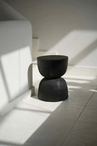 The Montreal Stool - Black in wood — handmade luxury stool curated by Laiyahome — view 2