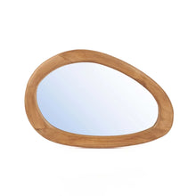The Organic Mirror - Natural - M in wood — handmade luxury wall mirror curated by Laiyahome