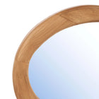 The Organic Mirror - Natural - M in wood — handmade luxury wall mirror curated by Laiyahome — view 2