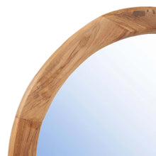 The Organic Mirror - Natural - L in wood — handmade luxury wall mirror curated by Laiyahome — view 2