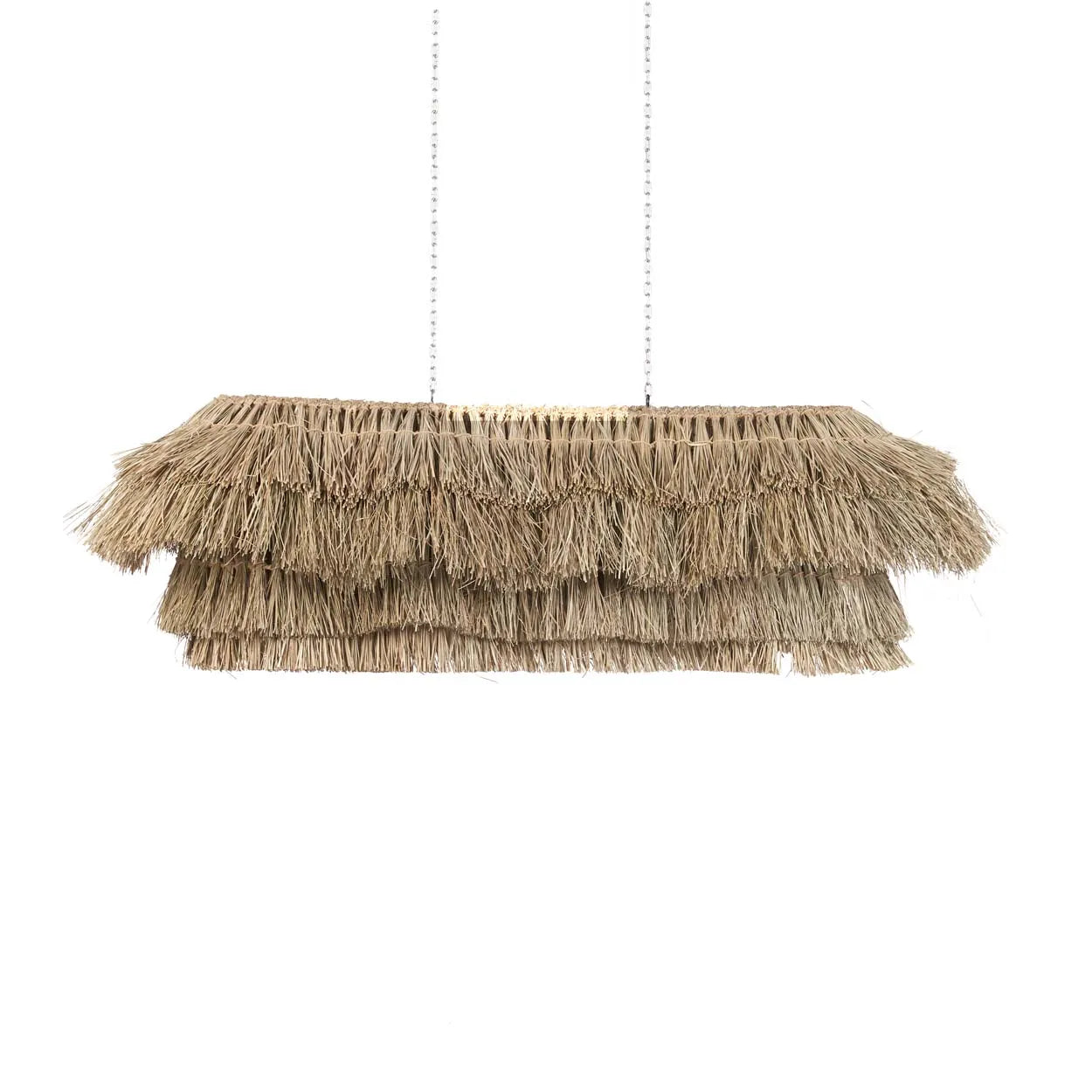 The Nyang Nyang Pendant Lamp - Natural in seagrass — handmade luxury pendant lamp curated by Laiyahome — view 3