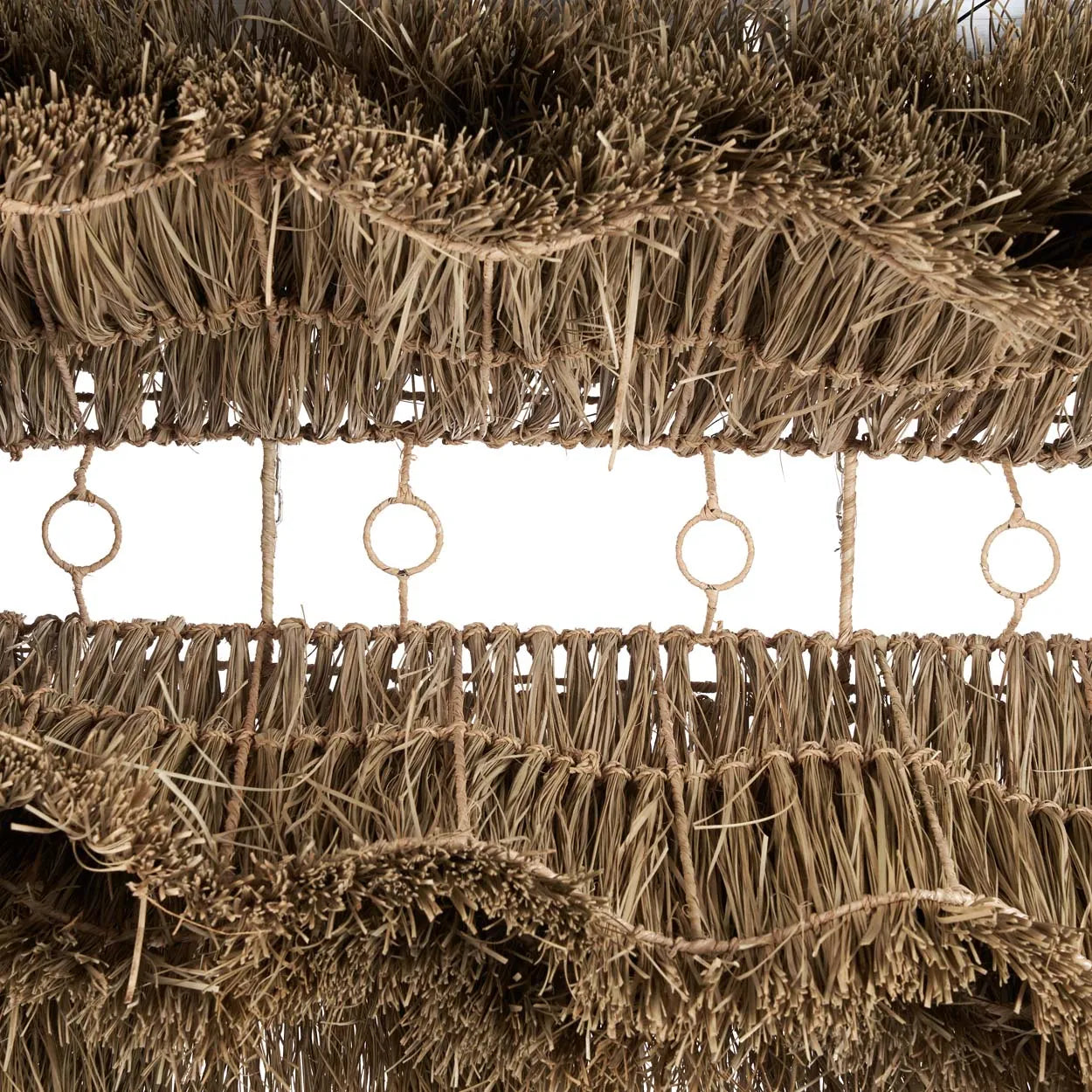 The Nyang Nyang Pendant Lamp - Natural in seagrass — handmade luxury pendant lamp curated by Laiyahome — view 4