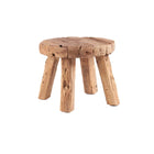 The Marabunta Rustic Side Table - Natural in wood — handmade luxury side table curated by Laiyahome — view 3