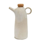 The Olive Oil Bottle N°78 - White in ceramic — handmade luxury storage jar curated by Laiyahome — view 3