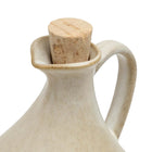 The Olive Oil Bottle N°80 - White in ceramic — handmade luxury storage jar curated by Laiyahome — view 2