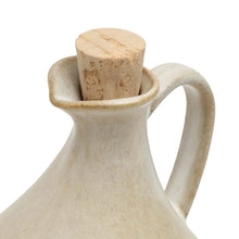 The Olive Oil Bottle N°80 - White in ceramic — handmade luxury storage jar curated by Laiyahome — view 2