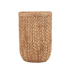 The Rumih Basket - Natural in palm leaf — handmade luxury storage basket curated by Laiyahome — view 3