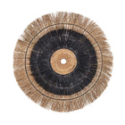 The Amazonia Wall Deco - Natural Black in palm leaf — handmade luxury wall decoration curated by Laiyahome — view 3