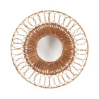 The Montezuma Mirror - Natural in coconut — handmade luxury wall mirror curated by Laiyahome — view 3
