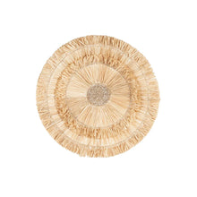 The Wanita Wall Deco - Natural in sisal — handmade luxury wall decoration curated by Laiyahome — view 3