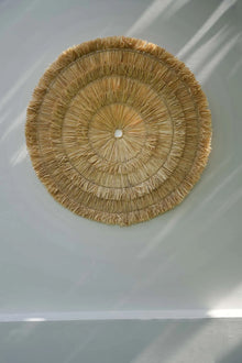 The Sehseh Wall Deco - Natural - XL in sisal — handmade luxury wall decoration curated by Laiyahome — view 4