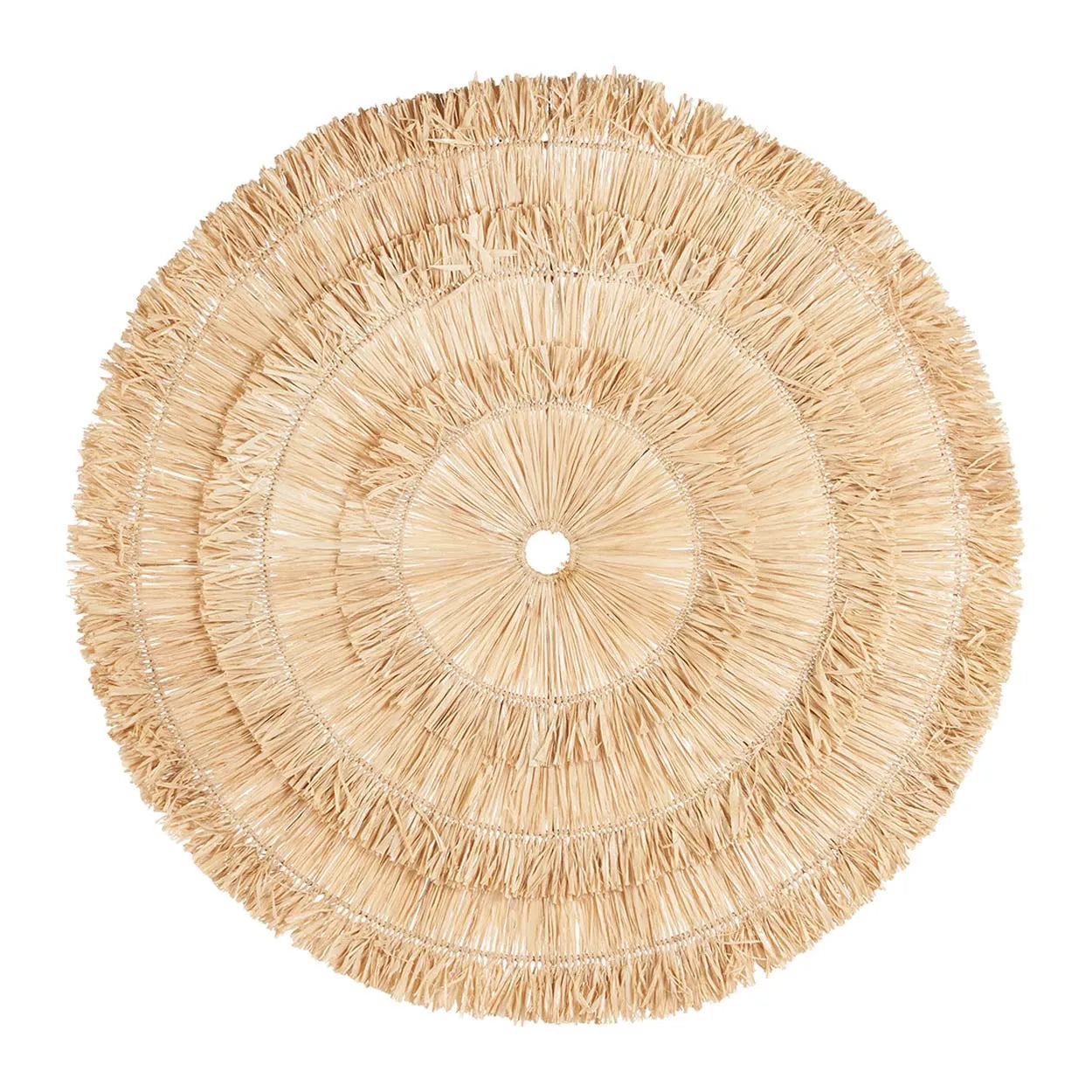 The Sehseh Wall Deco - Natural - XL in sisal — handmade luxury wall decoration curated by Laiyahome — view 3