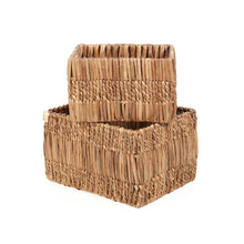 The Akuku Basket - Natural - M in palm leaf — handmade luxury storage basket curated by Laiyahome — view 2