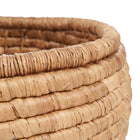 The Sarvatah Basket - Natural in palm leaf — handmade luxury storage basket curated by Laiyahome — view 4