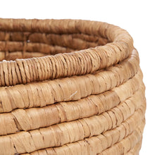 The Sarvatah Basket - Natural in palm leaf — handmade luxury storage basket curated by Laiyahome — view 4